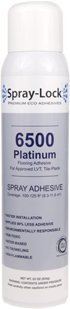 Spray Lock Luxury Vinyl Tile Platinum Spray Adhesive